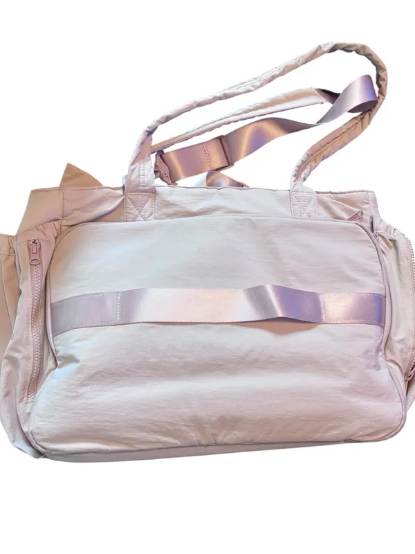 BAGSMART Crush Bow Tote Bag for Women, Large Work Tote Bags - Image 4