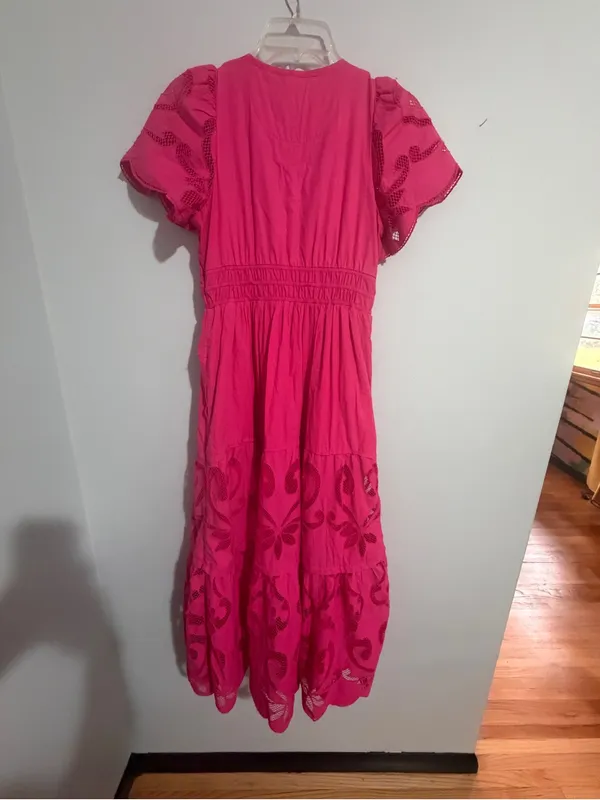 By Anthropologie The Somerset Maxi Dress: Cutwork Edition - Image 14