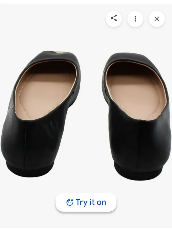 Alfani Step N' Flex Womens Neptoon Square Toe Flats Black Size 7 Ballet Flats - Image 2