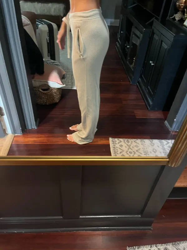 SKIMS Waffle Knit Pants Lounge - Image 2