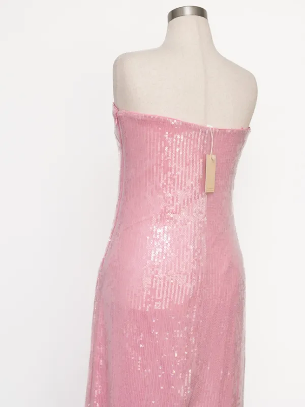 Hutch - Elena Strapless Sequin Column Maxi‎ Dress - Image 12