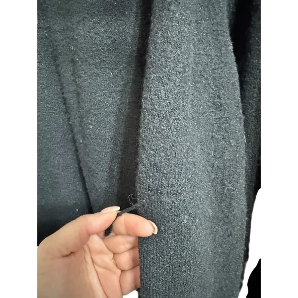 J.Crew Rollneck sweater Supersoft yarn Black‎ Merino Wool Alpaca size 2X #BD613 - Image 5