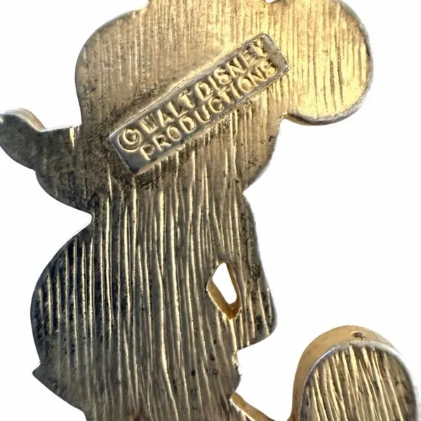 Vintage Walt Disney Productions Mickey Mouse Pendant Necklace - Image 7