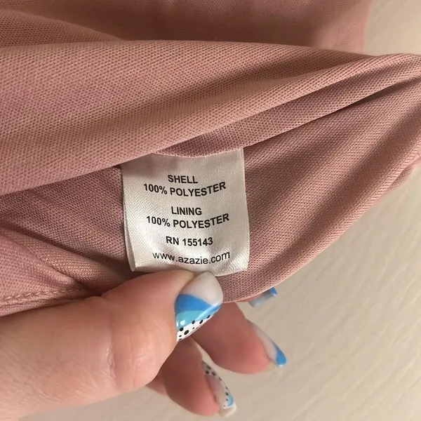✨AZAZIE LANDRY Cedar Rose A-Line Pleated Mesh Sz A14 Dress✨ - Image 11
