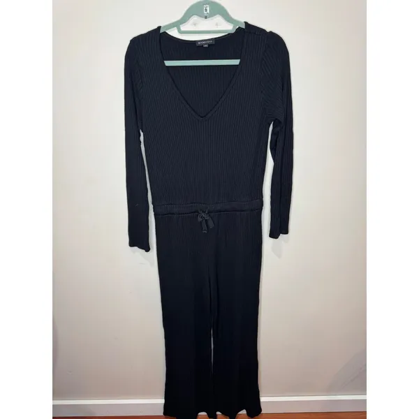 Beyond Yoga So Chic Jumpsuit Black Sz‎ M - Image 3