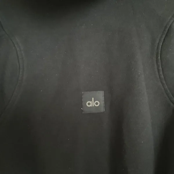 Alo Yoga Sweet Escape Zip Up Hoodie Black XS - Image 5