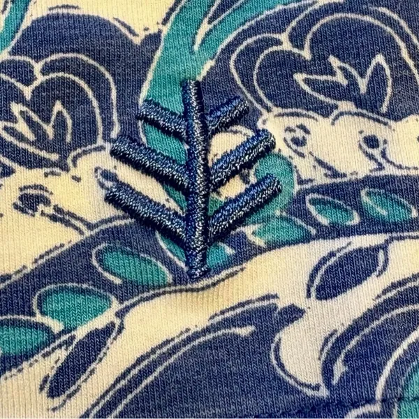COOLIBAR Monterey Morada Aqua Blue Paisley UPF 50 Leggings Sun Protection~S💛 - Image 6