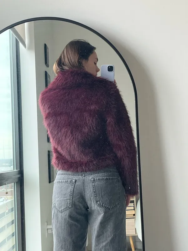 No boundaries faux fur jacket - Image 2
