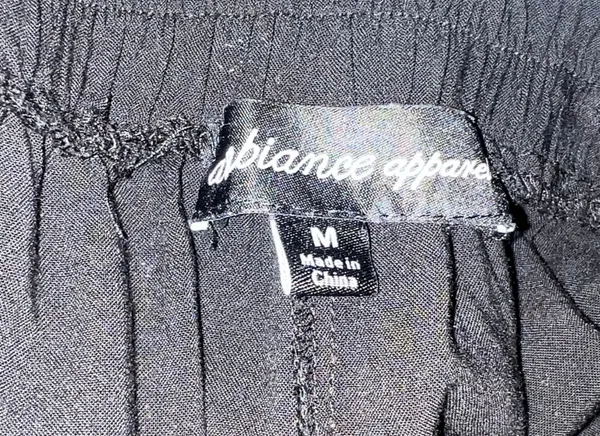 Ambiance Apparel PAPERBAG WAIST SHORTS BLACK SIZE M - Image 7