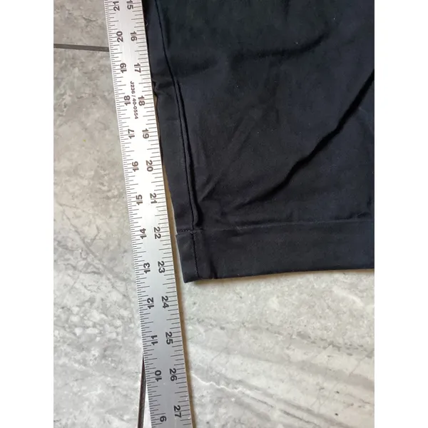 Halara NWOT Black High Waisted Pleated Tapered Cuffed Ankle Pants Women Small - Image 5