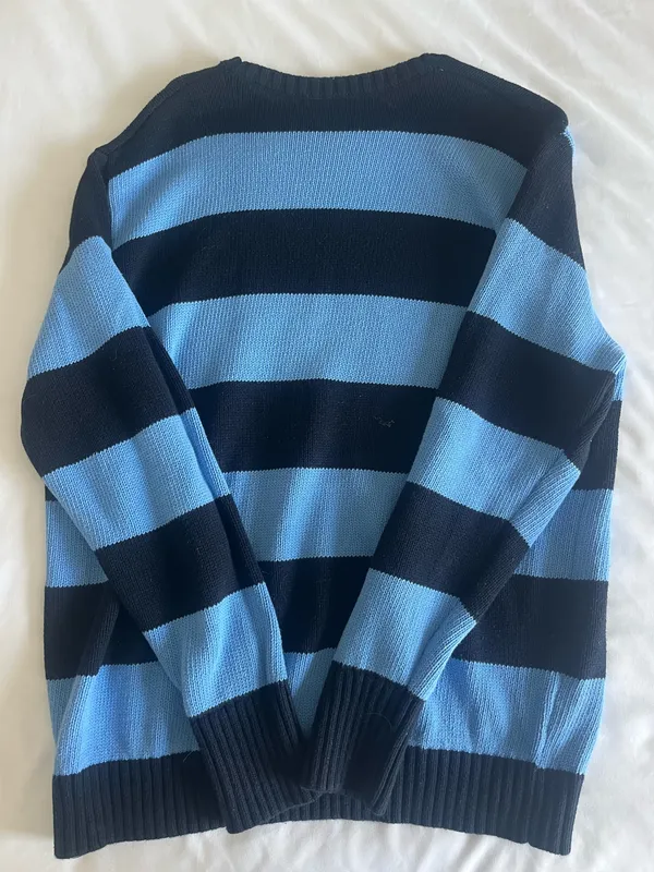 Brandy Melville Blue Striped Sweater - Image 2