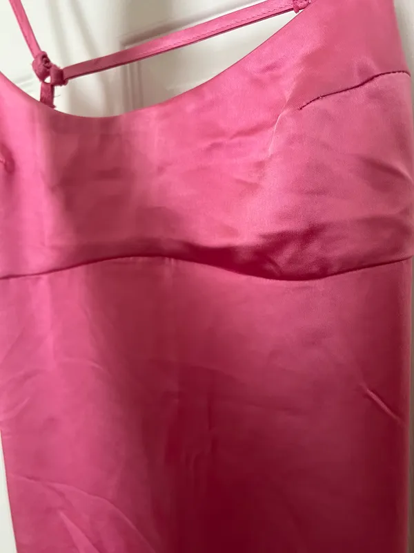 La Hearts Satin Bustier Mini Dress - Image 7