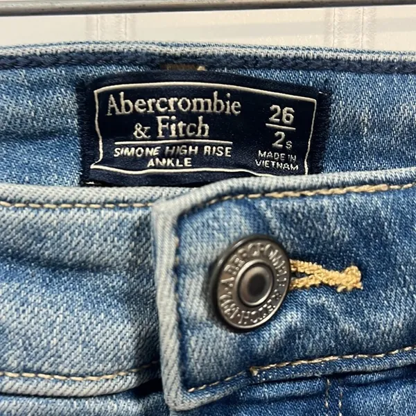Abercrombie & Fitch Simons high rise ankle jeans - Image 3