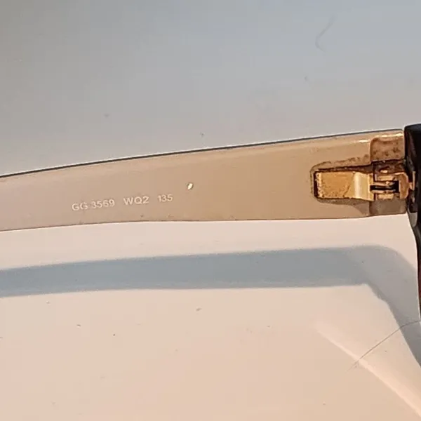Authentic Gucci Tortoiseshell & Blue & Black Ombre Prescription Glasses Frames - Image 16