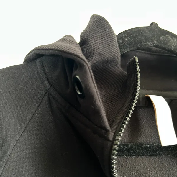 ATHLETA Triumph Hoodie Sweatshirt Jacket Full Zip Size M Black‎ Gym Workout - Image 6
