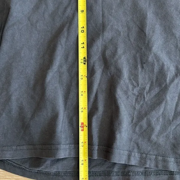Ethos Encinitas California San Diego Cropped shirt Women’s Gray Large - Image 3