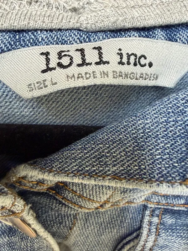 Denim Jacket Blue Size L - Image 3