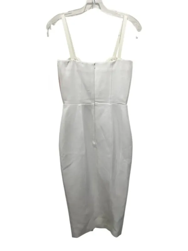 Misha Pasquale Convertible Midi Dress Milk White Size Small - Image 5