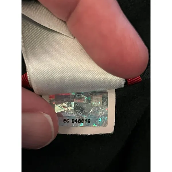 The North Face Pullover Womens Large Black Polartec Fleece 1/4 Zip Top - Image 9
