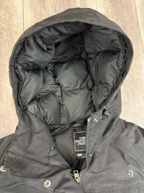 North Face Black Goose Down Arctic Hyvent Jacket - Image 7