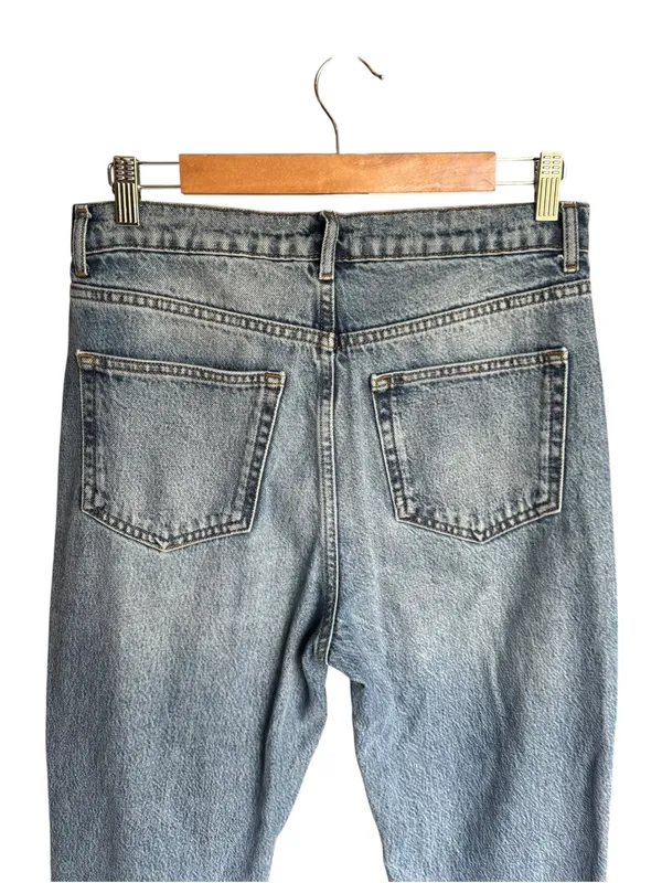 Reformation - High Rise Straight Leg Jeans Merida Wash Size 27 - Image 6