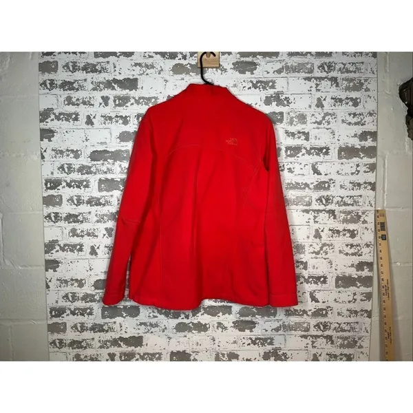 The North Face | women bright coral pink zip up jacket - Image 6