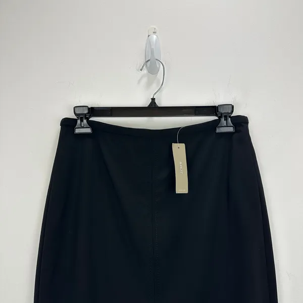 J.Crew Pencil Knee Length Skirt Italian Bi Stretch Wool Black $168 US 4 NWT - Image 4