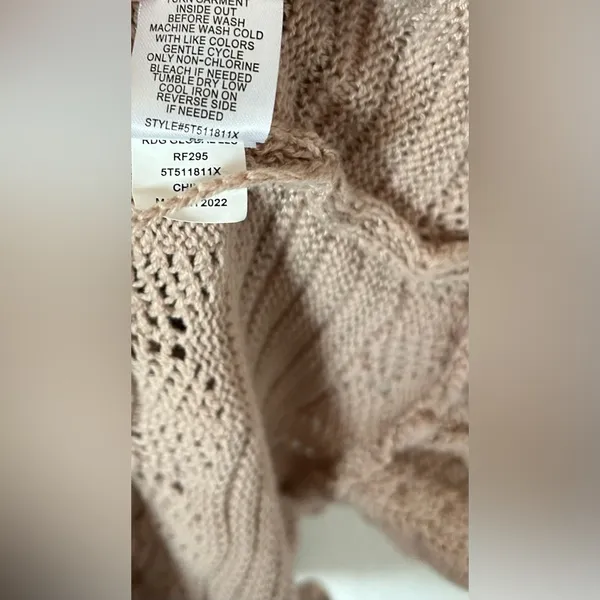 Freshman 1996 crochet midi dress sz small - Image 12