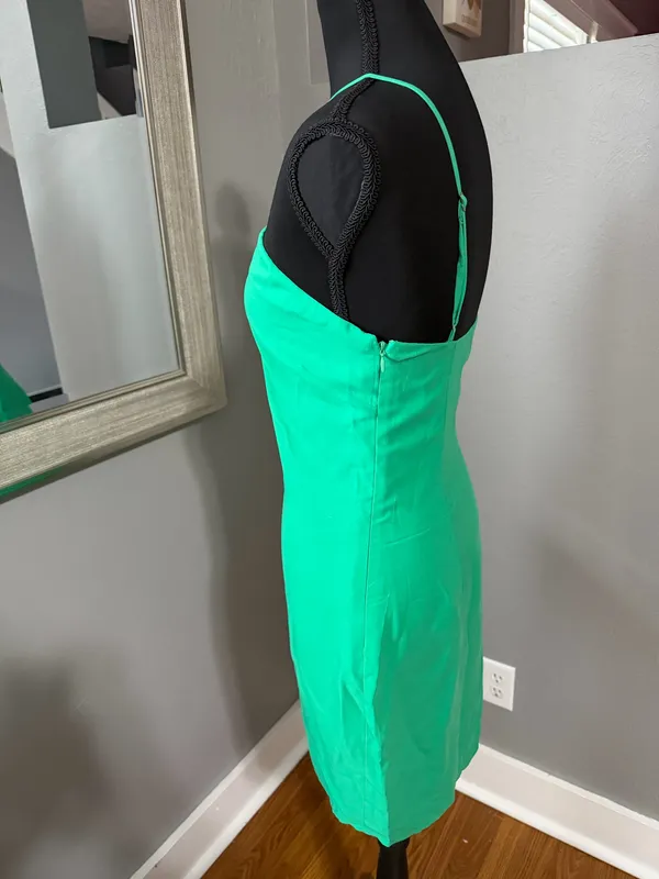 Lovers & Friends Cindy Mini Dress Kelly Green Size XS - Image 6
