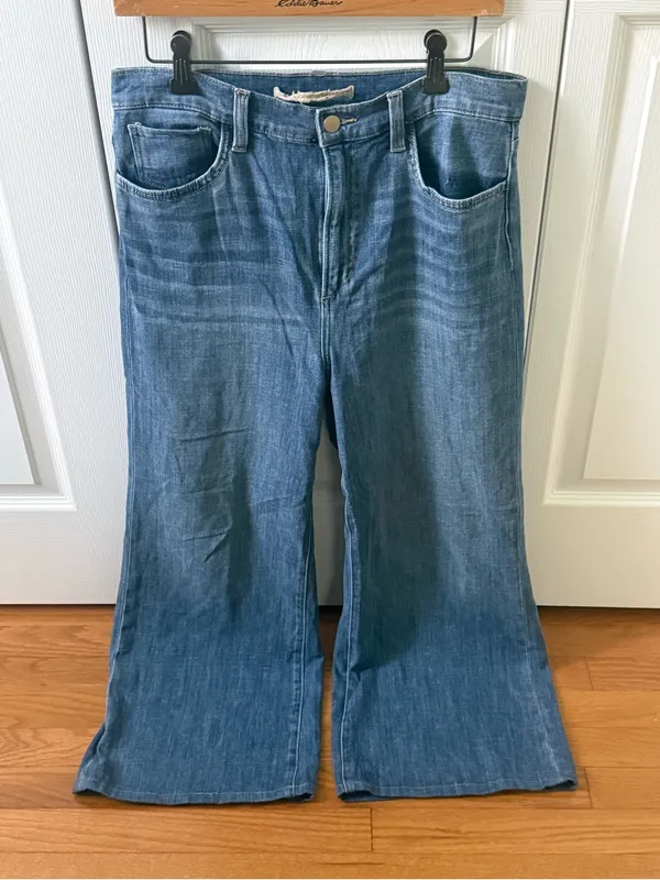 Joe’s Jeans The Mia High Rise Weightless Wide Leg Ankle Jeans in Smoke Show - Image 2