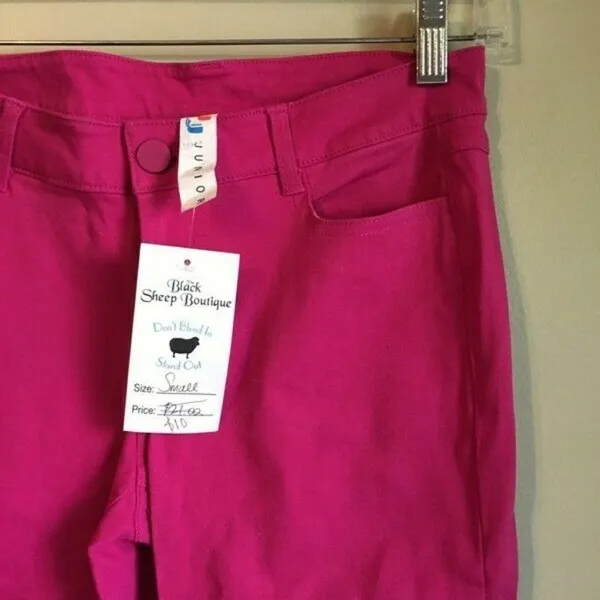 NWT Black‎ sheep boutique small pink skinny pants - Image 2