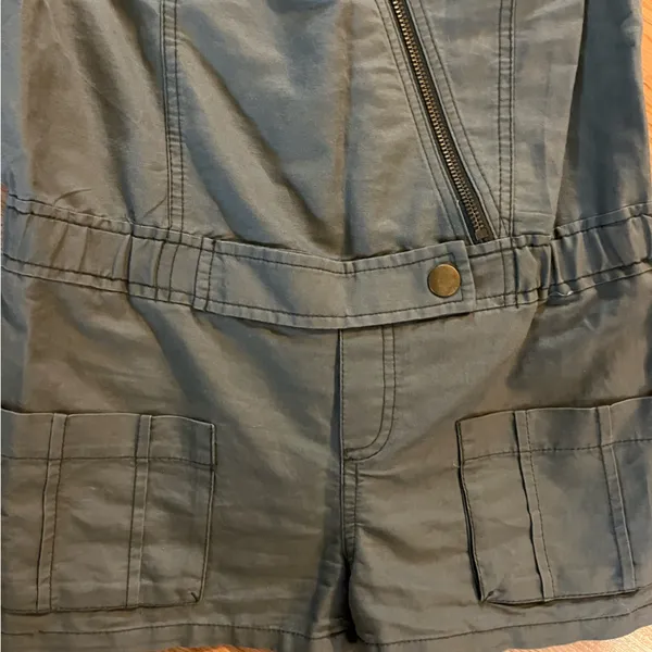 Free‎ People, We the Free, Cargo Moto Romper - Image 2