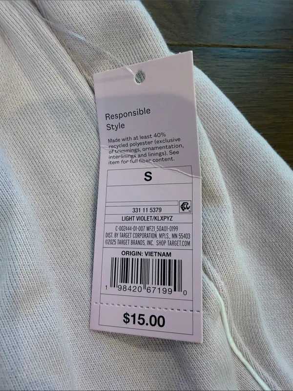 wild fable Light Purple Athletic Pull-On Shorts Size Small NWT - C8-060 - Image 3