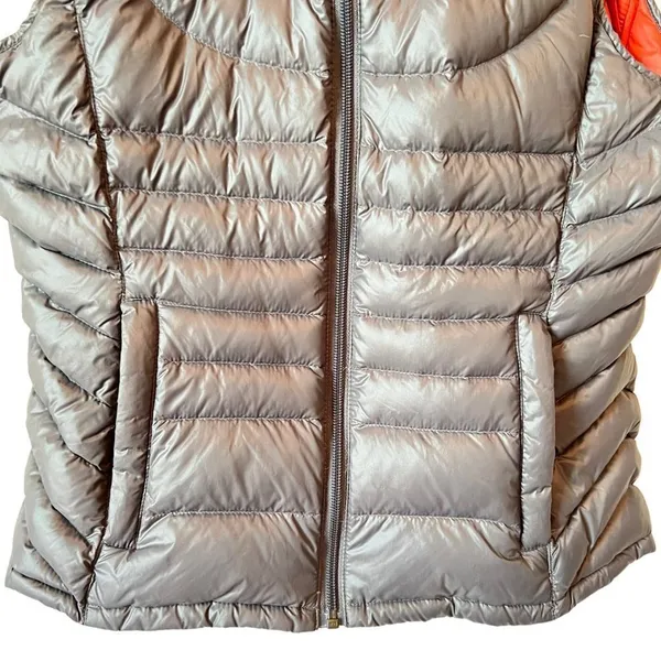 Bernardo Gray Goose Down Vest - Image 4