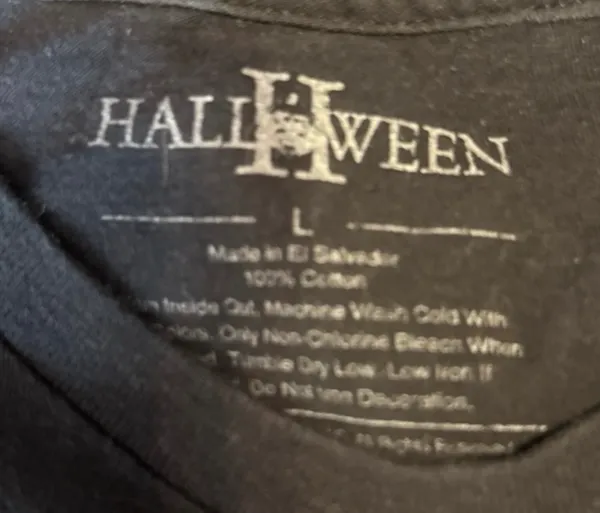 Halloween 2 t shirt Black Size L - Image 2