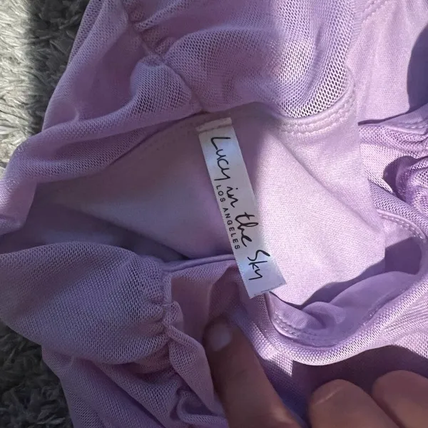 Lucy in the Sky 2 piece lavender set size‎ small - Image 7