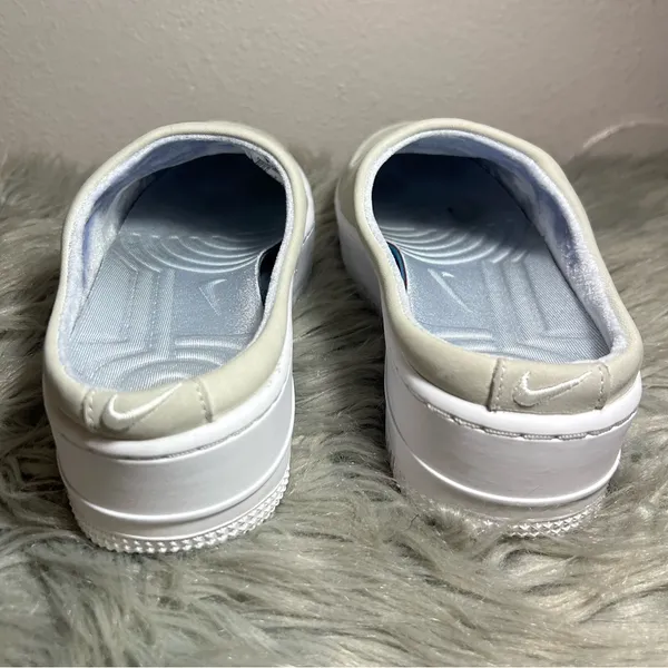 Nike Air Force 1 Lover XX 'The 1 Reimagined White Slip-On Platform Sneakers Sz 8 - Image 8