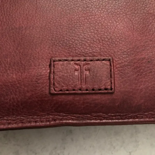 Frye Jade Studded Cross Body Shoulder Bag Purse Brick Red Cherry Red NEW - Image 8