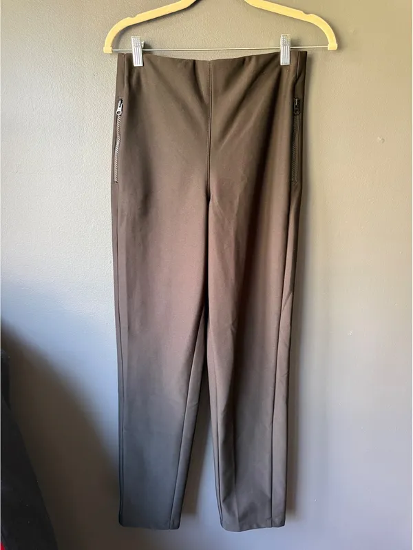 HFX Black Winter Tech Fleece Lined Pants Size Small - Image 2