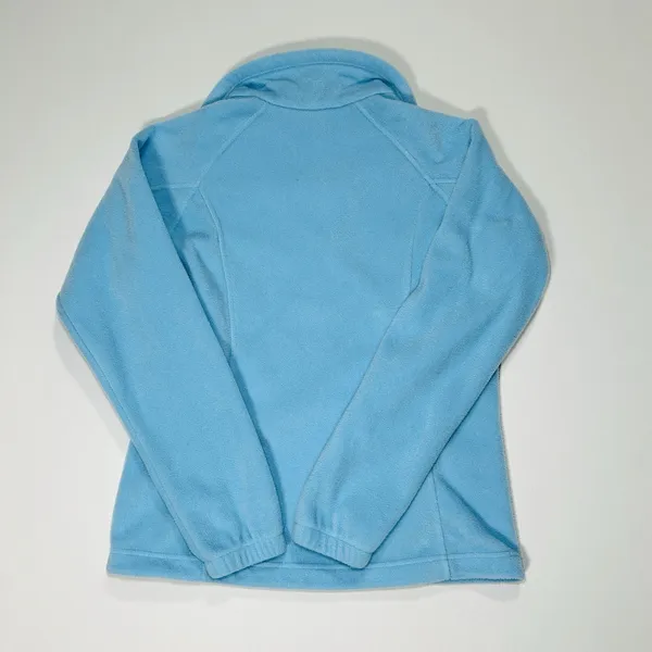 Columbia‎ Fleece Jacket Women's Full Zip Gorpcore Powder Light Blue Size Medium - Image 4