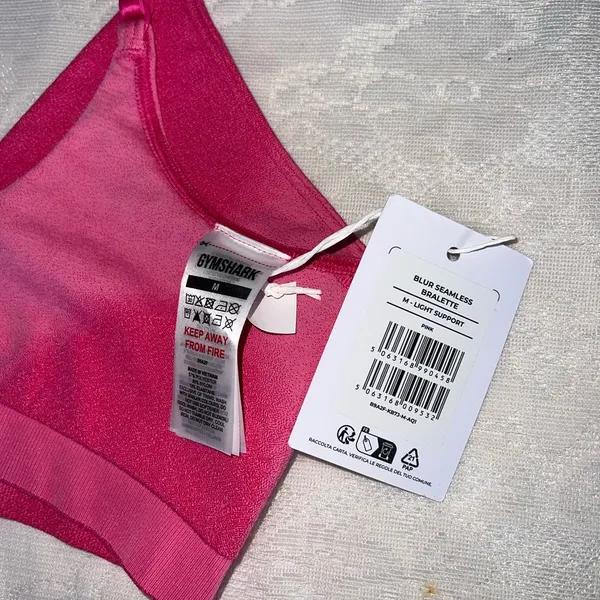 Gymshark pink sports bra - Image 3