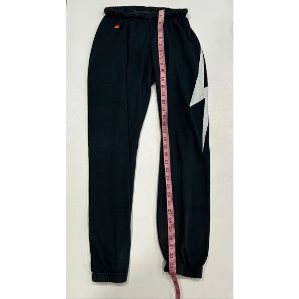 Aviator Nation Sweatpants Gray Joggers Relaxed Fit Lounge Size S - Image 11