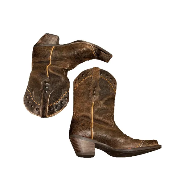 ARIAT Ladies Cowgirl Western Boot Brown distressed Leather Sz 7.5 - Image 5