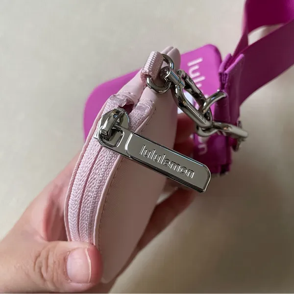 Lululemon Dual Pouch Wristlet - Pow Pink Tone/Flush Pink - Image 8