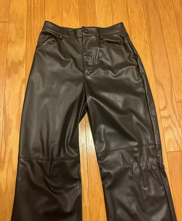 ZARA Leather Pants - Image 2