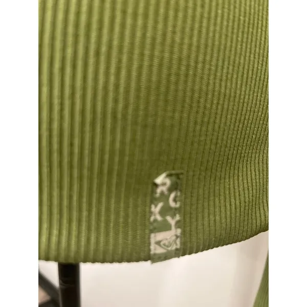 Roxy zip front stretch hooded fitted jacket L - Image 2