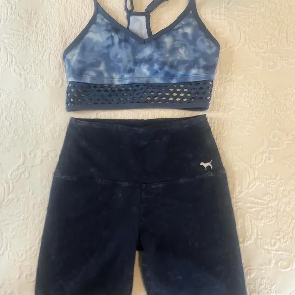 Victoria's Secret Sports Bra and Shorts Set - Image 2