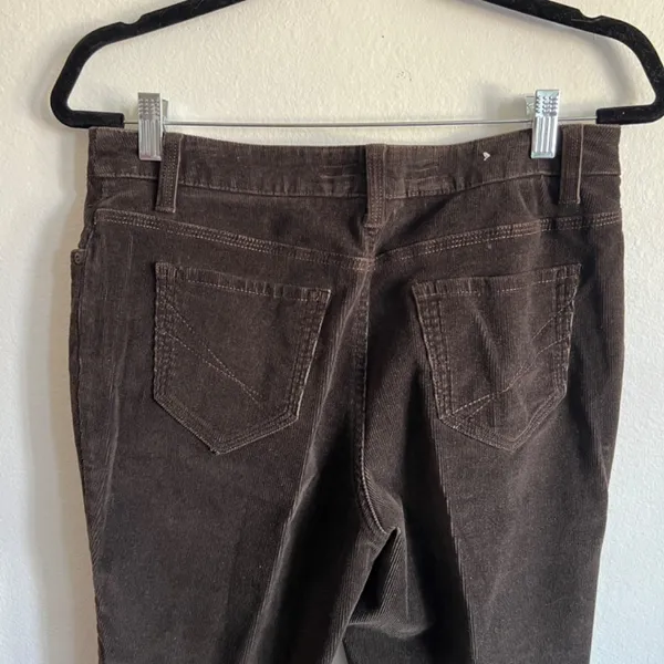 Abercrombie Vintage‎ Brown Corduroy Pants, Grunge Aesthetic, 90s, 70s Fashion - Image 4