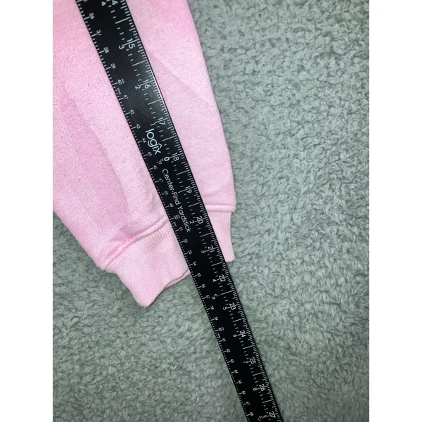 Pastel Baby Pink Sweatshirt S Oversized Coquette Soft Girl Boxy Barbiecore Comfy - Image 9