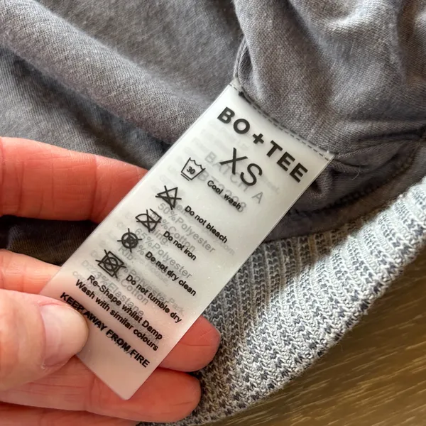 Bo + Tee Gray Hooded Zip Puffer Jacket - Image 7